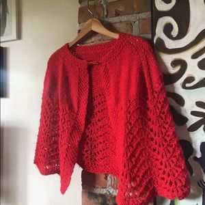 Vintage Handmade Poncho